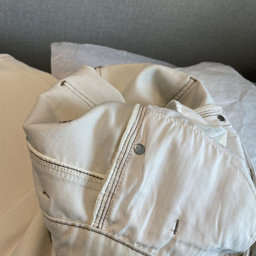 贸易公司订单！用料就是正！2026早春皮标小马刺绣直筒显瘦牛仔裤！ 商品图3