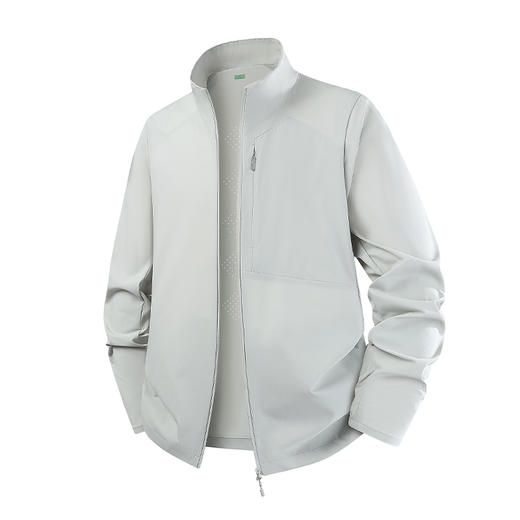 LUCKY DEER/幸运鹿冰感商务通勤透气立领防晒衣96008 商品图0