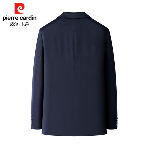 皮尔卡丹领针全羊毛平纹两粒扣西服PSXK41204 商品图1