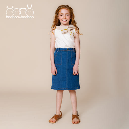 烫金logo针织无袖背心 商品图0