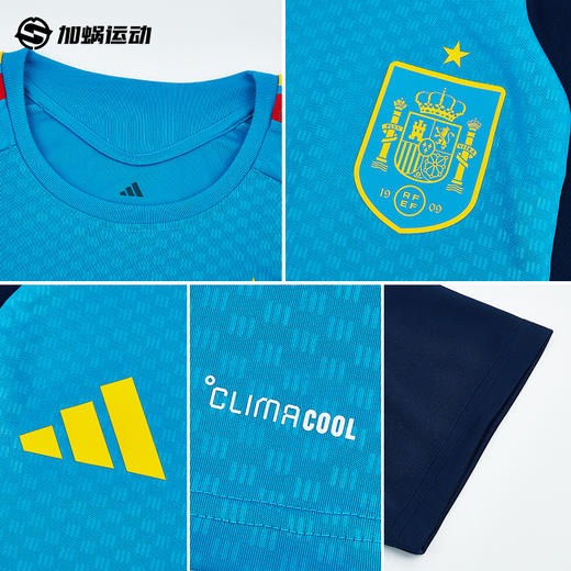 SFS阿迪达斯2026世界杯西班牙短袖训练服KA8193 商品图2