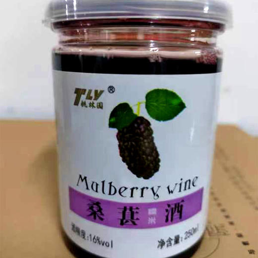 桑葚酒农家原汁鲜果发酵自酿桑葚酒桑椹甜型红酒果酒12瓶礼盒装 商品图1