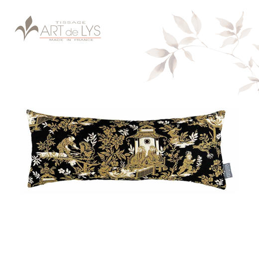 ADL·法国百合织造艺术·中式风景系列【靠枕套/送枕芯】 商品图1