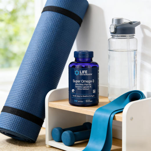 Life Extension Omega-3鱼油 240粒 /瓶 商品图9