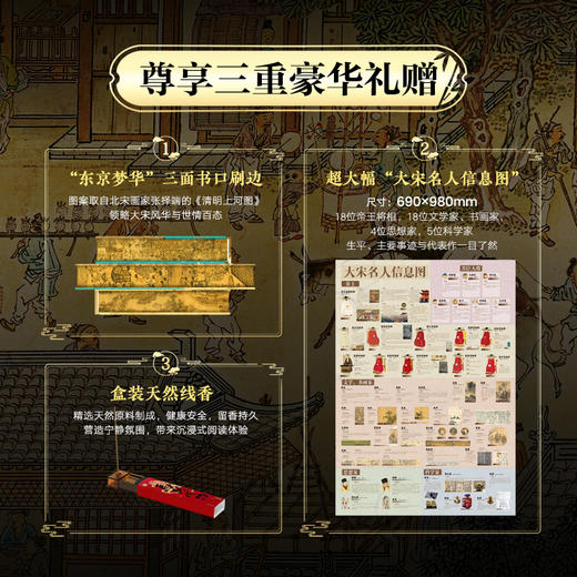 《大宋全书》尊享三重豪华礼赠 | 全景图谱解构宋朝 商品图1