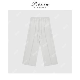 03-5潘依绣丁丁宠粉韩系慵懒抽绳松紧腰休闲裤Q3219