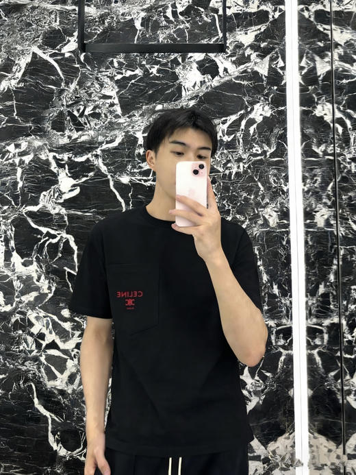 赛琳 25ss字母标识凯旋门刺绣短袖T恤 男女同款（DY） 商品图7