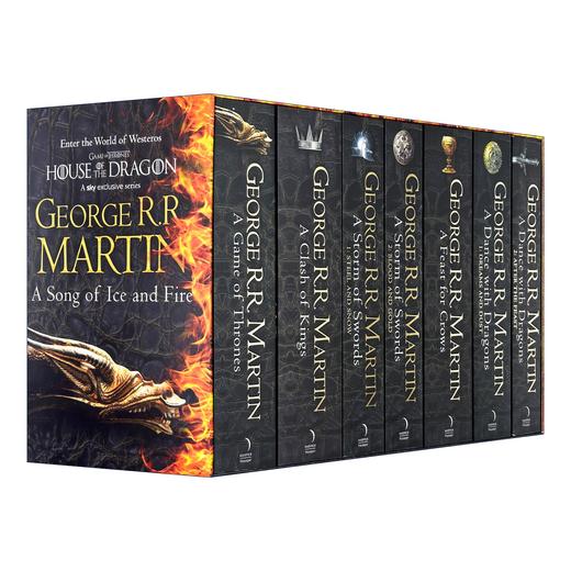 Collins 冰与火之歌 英文原版小说全套 7本权力的游戏英文版全集A Song of Ice and Fire game of thrones进口英语书 商品图0