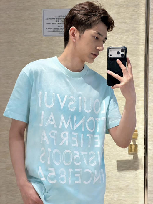 驴家 25ss扎染印花短袖T恤 男女同款（DY） 商品图5