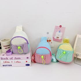 【小巧无负担！多巴胺】女孩单肩斜跨包小学生轻便春游零钱包户外儿童出游腰包胸包。xa