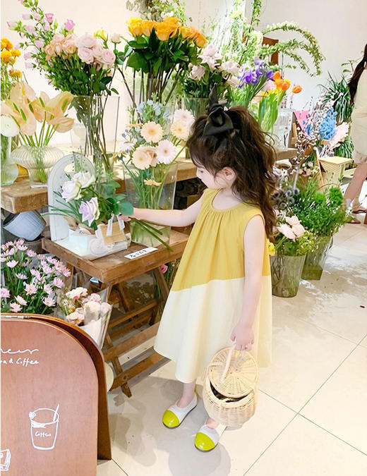 【24.9元清仓】儿童纯棉A字版连衣裙女童夏季棉裙子 商品图1