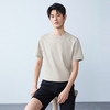 【提花T恤】柒牌短袖T恤男装2026夏季新款圆领字母商务柔软上衣 130T72130 商品缩略图1