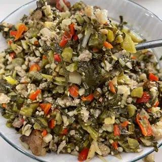 湖南新化特产大头黄菜农家自制下饭酸菜黄菜大头菜 商品图4