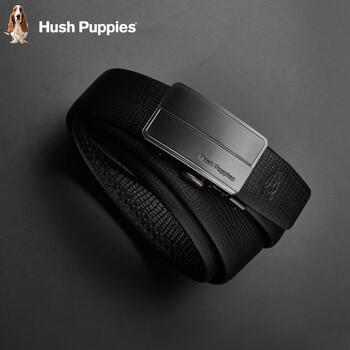 暇步士（Hush Puppies）皮带男针扣男士腰带优质荔枝纹牛皮休闲百搭裤带生日礼物送男友 商品图1