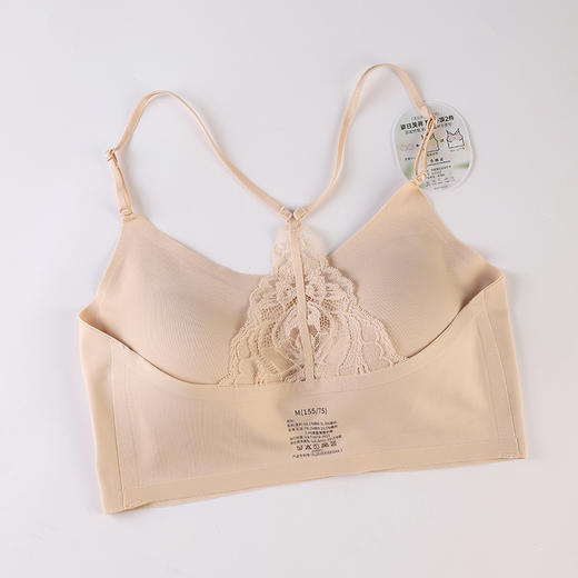 【焕新季】美奈川U领轻氧蕾丝无钢圈美背吊带DD5657 商品图12