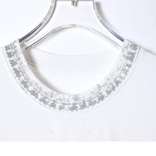 68833SDSA男装2026新款高贵轻奢时尚简约印花圆领短袖T恤痞帅显瘦上衣 商品图4