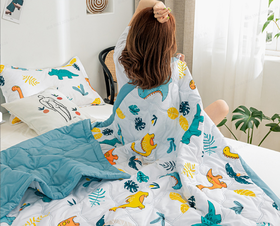 Z241 南极人可水洗棉空调被200*230cm（颜色随机发货，介意勿拍）