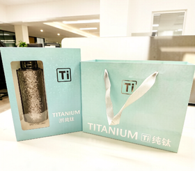 【自营】纯钛磁吸保温杯（蓝色礼盒+礼品袋）