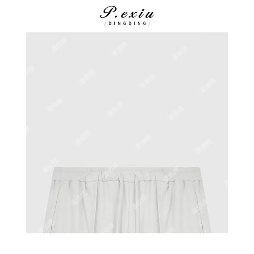 03-5潘依绣丁丁宠粉韩系慵懒抽绳松紧腰休闲裤Q3219 商品图2