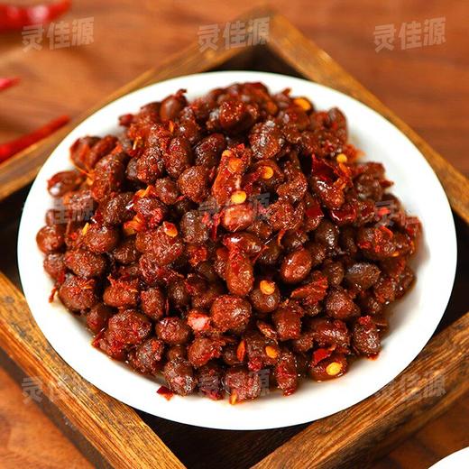 湖南风味豆豉湖南新化250g特产香辣腊八豆调味料下饭菜拌面豆瓣酱 商品图3