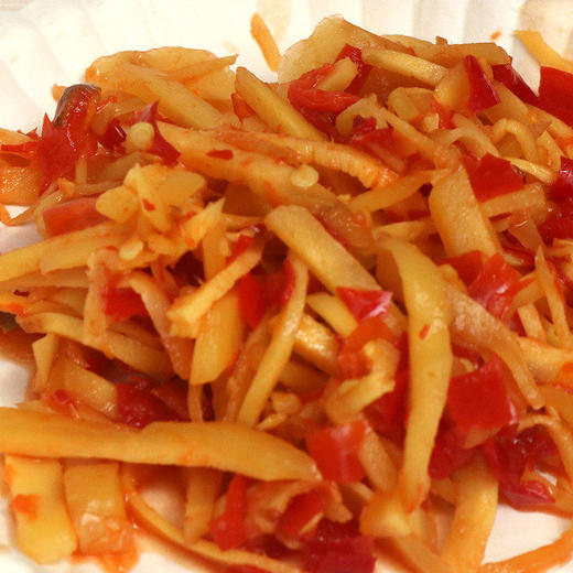 手工剁椒姜丝500g湖南特产娄底新化坛子菜香辣酱菜下饭菜腌菜醋姜 商品图4