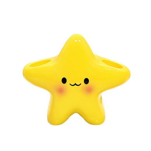 【有创意的置物架❗️】卡通星星电动牙刷架家用卫生间浴室可爱创意牙刷置物架牙膏收纳架。ya 商品图4