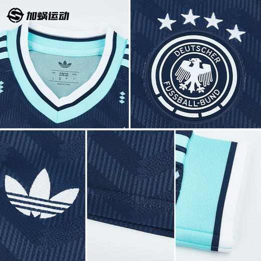 SFS阿迪达斯2026世界杯德国客场长袖球迷版球衣足球服男 JM1381 商品图2
