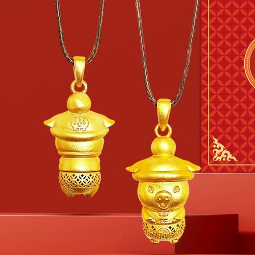 上海工艺美术博物馆×同仁堂《十二生肖》合香项链，乐氏秘传降真香方，十二生肖可开合花丝香囊 商品图2