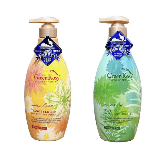 【水润细腻！密集修护】澳洲绿色橙花溪谷亮肤茶树清爽沐浴露保湿滋润补水留香。xa 商品图3