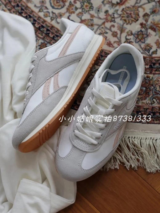 特！锐步REEBOK 清新配色，活力千金风~锐步海外版 特价春夏复古德训鞋 商品图0