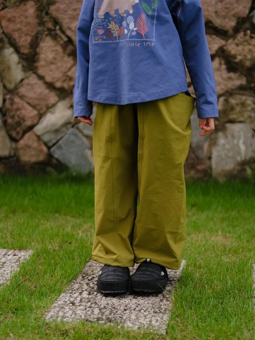 【小大人舒适圈】2026秋季imp儿童户外三防泼水速干软壳户外轻量休闲运动长裤 商品图2