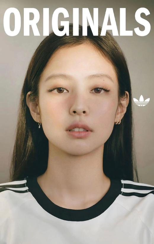 Jennie同款”⁥三叶草阿迪长袖T恤 商品图1