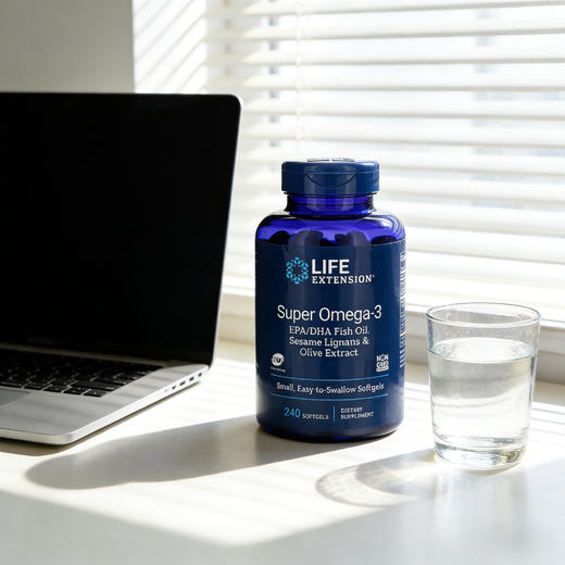 Life Extension Omega-3鱼油 240粒 /瓶 商品图5