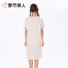 都市丽人睡衣女士睡衣薄家居服牛奶丝提花睡衣女士牛奶丝短袖裙女装睡裙LHC6E0 商品缩略图2
