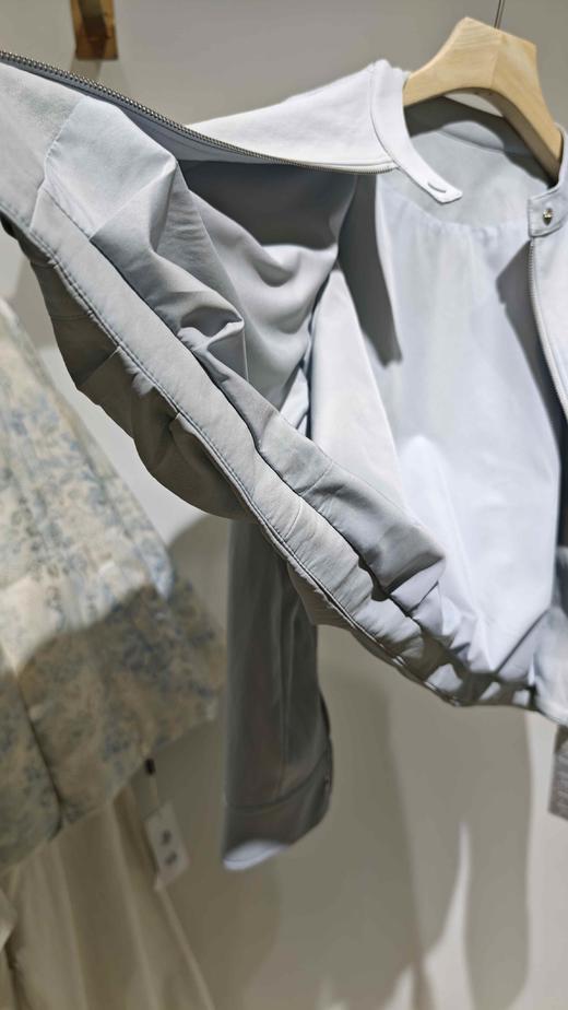 682617春上新 立领PU拉链外套 商品图3