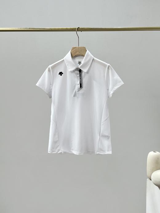 点此购买 迪桑特夏季女士TOUGH透气运动休闲翻领短袖POLO衫 qk 343149 商品图1