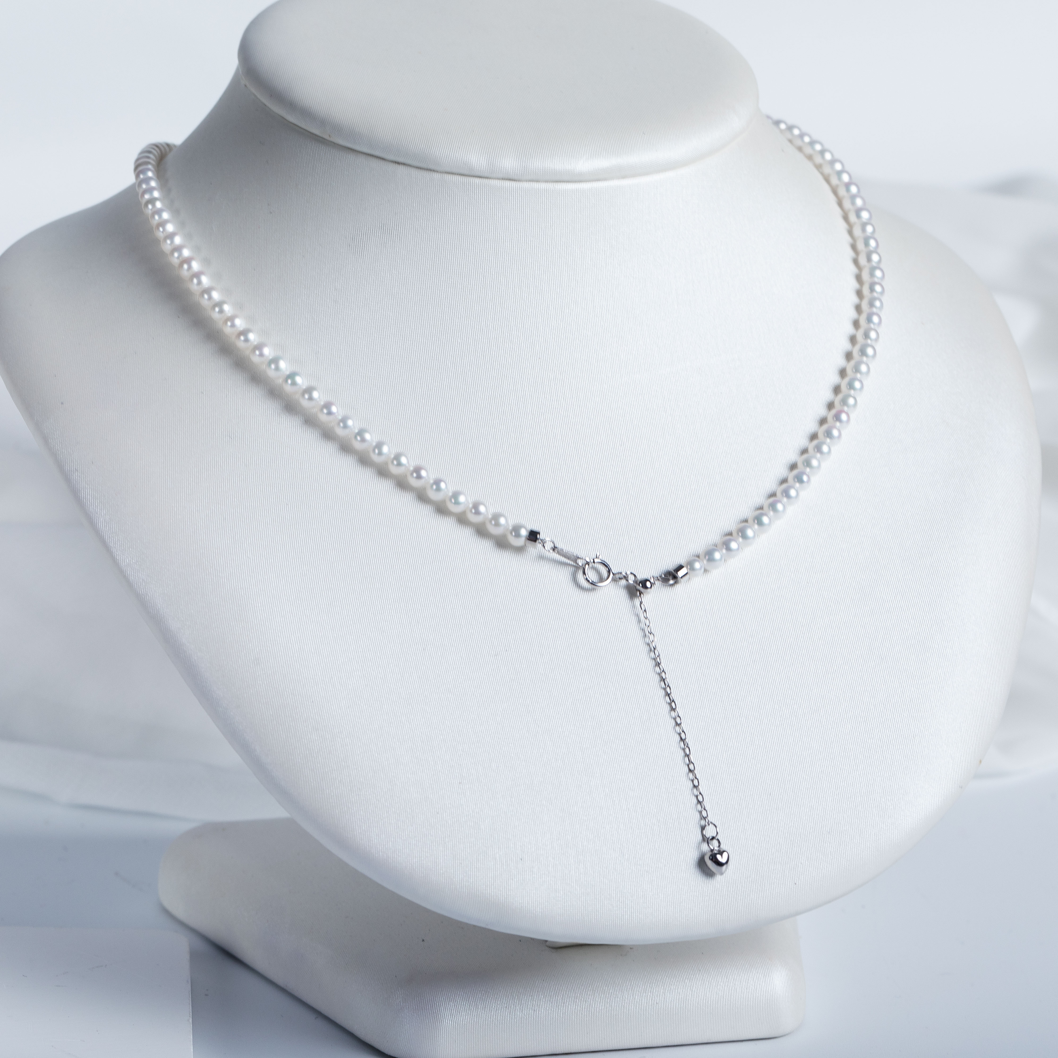 极强冷白光淡水珍珠项链