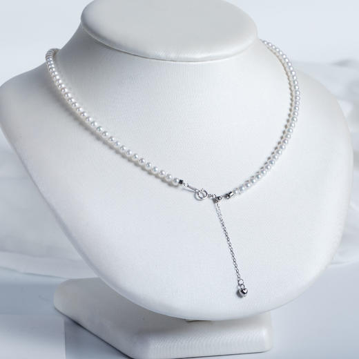 极强冷白光淡水珍珠项链 商品图0