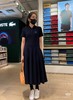 法国e鱼女装夏季新款法式优雅POLO短袖连衣裙女| 商品缩略图2