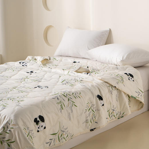杉杉家纺 爽肤夏凉被-小熊猫 商品图2