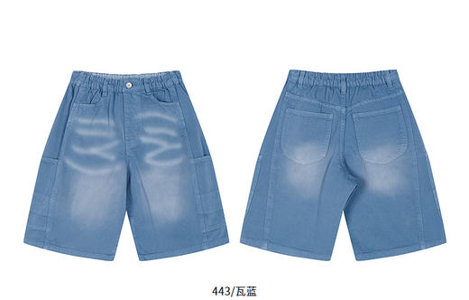 jnby   26年夏款  牛仔中裤  1Q4E11480 商品图13