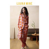 月亮宝藏LUUNAMINE 进口兰精天丝缎原创印花设计师长袖家居服套装 商品缩略图0