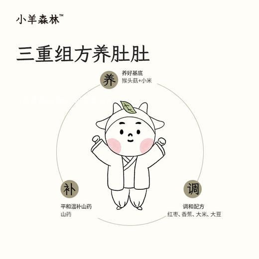 猴头菇山药小米糊 商品图2