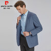 皮尔卡丹泡泡纱竖纹提花无里两粒扣针织西服PXK21106 商品缩略图5
