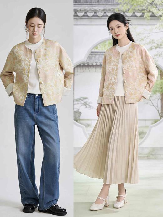 682612春上新 国风珠扣外套 商品图2