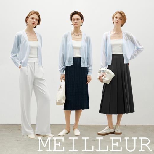 【商场同款】麦檬夏毛衫开衫5F5231462 商品图1