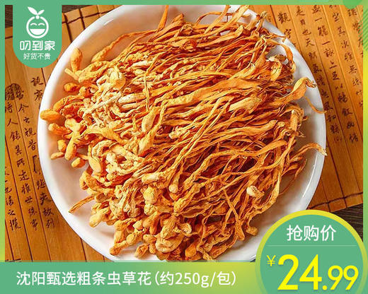 沈阳甄选粗条虫草花（约250g/包）生产日期: 3月 商品图0