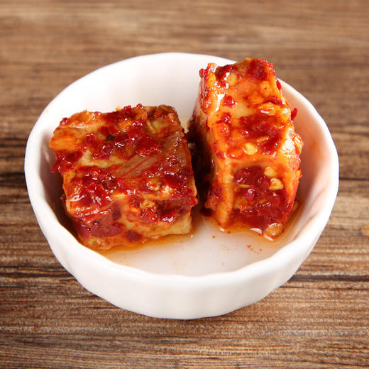 豆腐乳1kg湖南特产正宗老字号白溪霉豆腐香辣无油下饭菜腐乳蘸料 商品图4