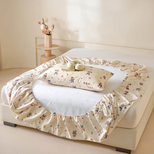 不起球的老粗布来啦【提花老粗布三件套】100%棉，凉而不冰，吸汗不沾身，A类婴幼儿安全等级，越洗越柔软~今年面料新升级，比往年更软更凉更好看还不扎人~  0405返团 商品图3