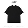 SDSA男装2026新款高贵轻奢老钱风肌理感纯色圆领短袖T恤百搭上衣 商品缩略图1